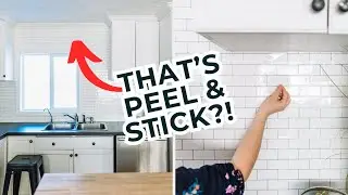 How to Install Peel and Stick Tile Backsplash (because it's SO EASY!) | The DIY Mommy