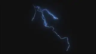 Футажи.Молния.Гром.Дождь.