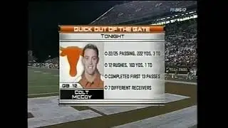 Colt McCoy 2008 season full