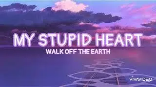 My Stupid Heart - Walk Off The Earth (lyrics)