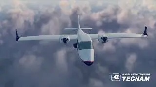 NASA X-57 based on Tecnam P2006T fuselage