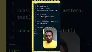 How to validate Email using Regular Expression  #javascipt #regularexpressions