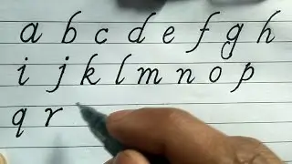 How to write Lucida Calligraphy  AtoZ| Lucida handwriting |Calligraphy Writing for begineers