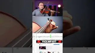 How’l Moving Castle Violín Tutorial 3 #violintok #tutorial #classicalmusic #howlsmovingcastle #anime