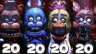 ПОЧТИ ЧТО ПРОШЁЛ 20/20/20/20 НО МНЕ КТО-ТО ПОМЕШАЛ 👉ПРОХОЖДЕНИЕ👉FNAF PLUS