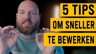 5 Tips om je foto's sneller te bewerken in Photoshop