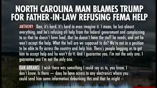 Man Refuses FEMA Help After Hurricane Helene