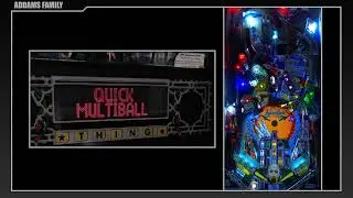 The Addams Family (Bally/Williams, 1992) - Live Pinball Machine Gameplay/Commentary