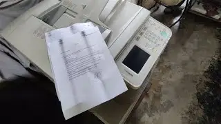 Photo Copy Me Lining aari hai | Kaise Thik Kare ?