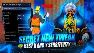 Best SECRET X And Y Sensitivity Settings For No Recoil & Top 3 Best Tweaks | Bluestacks 5 | Msi 5