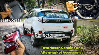 Tata Nexon 2022 Must have Accessories with Price | Seat covers #tatanexon2022