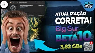 Como instalar de maneira correta o macOS Big Sur 11 BETA 10 l 3,82 GBs - COMPLETO!