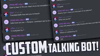 How to make a TALKING AI Chatbot on Discord!