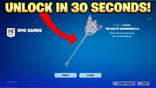 HOW TO GET THE FNCS PICKAXE FOR FREE IN FORTNITE CHAPTER 5 SEASON 4!