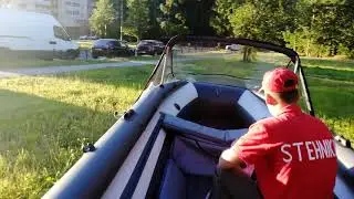 Носовой тент №1 на лодку пвх