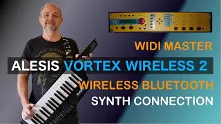How to wirelessly connect the Alesis Vortex Wireless 2 to a sound module or synth