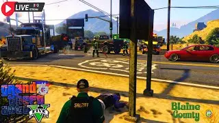 LIVE: GTA V Kuffs FiveM: 👮Blaine County Sheriffs Department👮