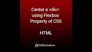 How do I center a div vertically | I vertically center a div with Flex 