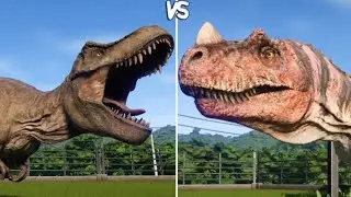 T-Rex vs Ceratosaurus