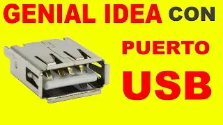 GENIAL INVENTO CON PUERTO USB!