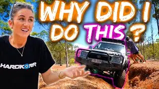 4wd'ing an UNFINISHED Landcruiser....Is a BAD idea!