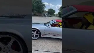 92 Convertible Z28 Floating In Traffic On 24 Inch Forgiato Martello