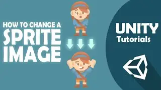 How to change a Sprite Image with Script [Unity 2020 tutorial for beginners]