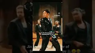 Jin the choreographer of Standing Next To You #bts #kpop #방탄소년단 #v #koreanactor #standingnexttoyou