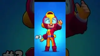 MEG A MELHOR! TOP 5 MELHORES BRAWLERS DO BRAWL STARS! 