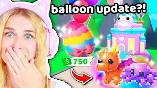 NEW BALLOON EGG In Adopt Me!?