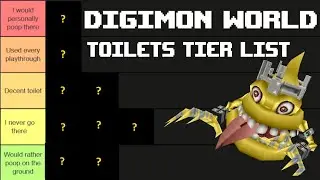 I Ranked Every Toilet in Digimon World