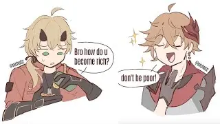 How to be rich feat. Childe and Tohma (Genshin Impact Comic Dub)