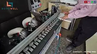 BONDWELL Small Auto Edgebander with four side Trimming, Buffing!!(Woodworking & Modular Furniture)