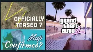 GTA 6 OFFICIAL Teaser or Gigantic Coincidence ? | The GTA 6 Map Leaked But Is It REAL or FAKE?