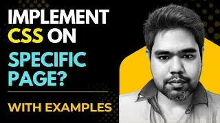 How to apply CSS on specific page in WordPress | CSS for single page in wordpress 