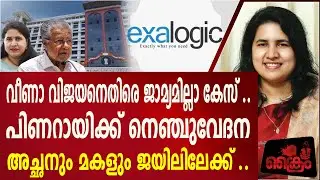 വീണാ വിജയനെതിരെ ജാമ്യമില്ലാ കേസ് ..