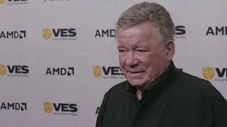 William Shatner talks Creative Excellence at the VES Awards