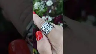 шикарное кольцо антистресс 🔥 #серебро925 #jewelry