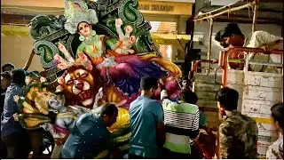 Durga Devi Aagman 2021 | Sunder Dhoolpet Durga idols 2021 | Durga idols Transporting | Navratri 2021