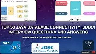 Java Database Connectivity Interview Questions And Answers |JDBC Interview Top 50 Q&A |Java Database