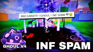 GHOUL V4 + GRAVITY is Literally INFINITE SPAM 💀... (bloxfruits)