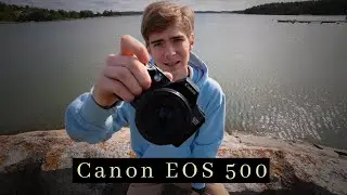 The BEST CHEAP POINT&SHOOT FILM CAMERA! | Canon EOS 500