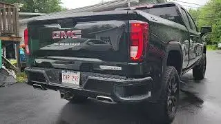 2020 GMC Sierra Elevation muffler delete.