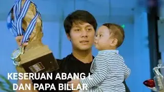 keseruan Abang L dan papa Billar #leslar