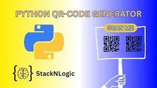 Create Your Own QR Code with Python 😱 | Easy Beginner Project 🚀