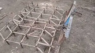 Сцепка борон к МИНИТРАКТОРУ