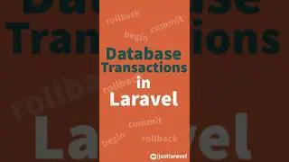 Database Transactions in Laravel. 
