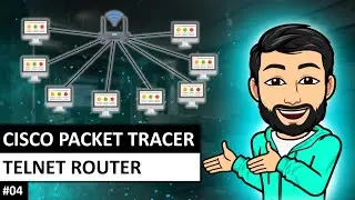 TELNET NETWORK PROTOCOL IN ROUTER || CISCO PACKET TRACER || ASSIGNING PASSWORD TO ROUTER !! #telnet
