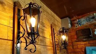 Luminária Colonial artesanal,veja como fazer