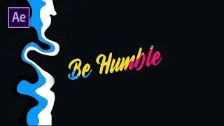 Liquid Text Animation In After Effects 2020 | Typography Tutorial | Easy Method